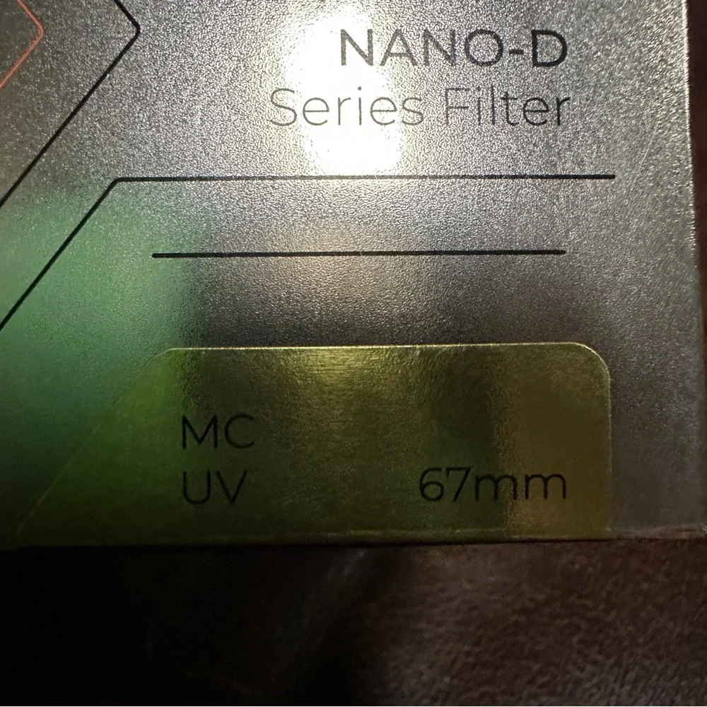 K&F Concept 67mm Nano-D MC UV‎ Filter